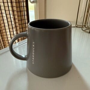 2013 Starbucks Gray Coffee Mug